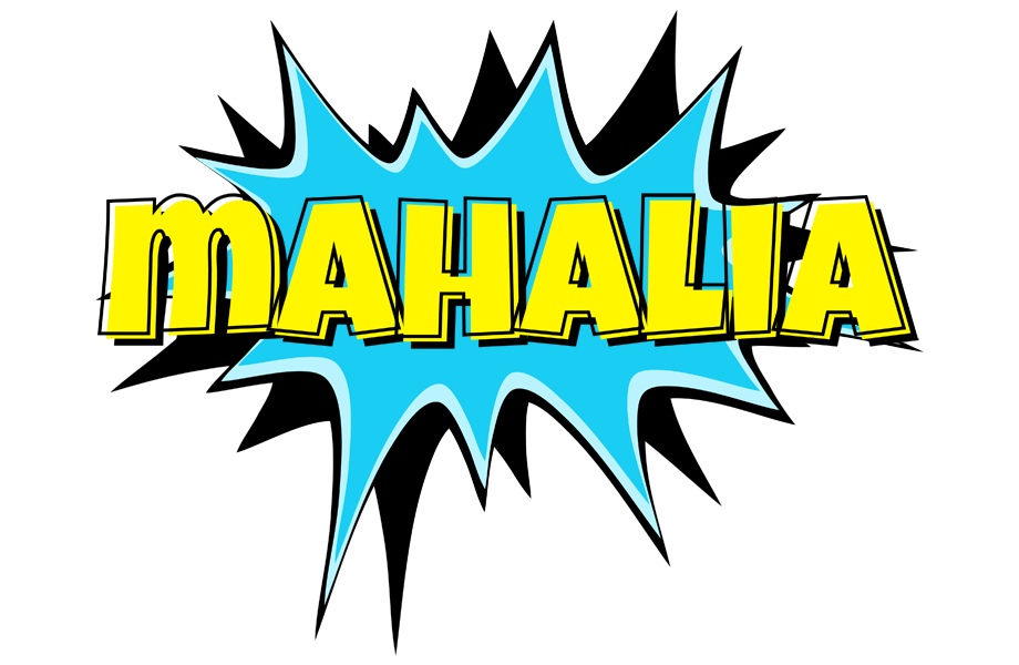 Mahalia amazing logo