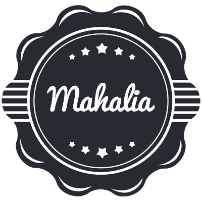 Mahalia badge logo