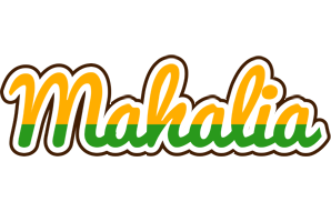 Mahalia banana logo