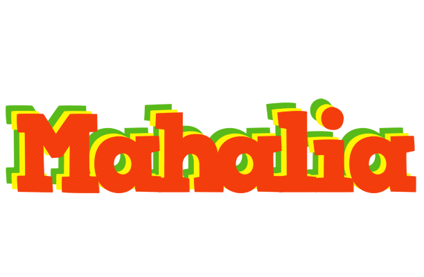 Mahalia bbq logo