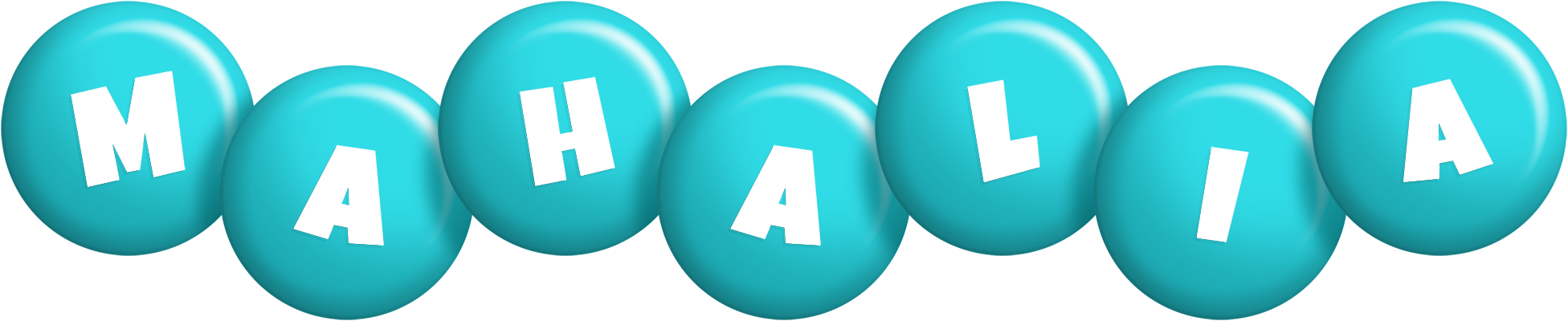 Mahalia candy-azur logo