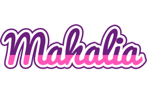 Mahalia cheerful logo