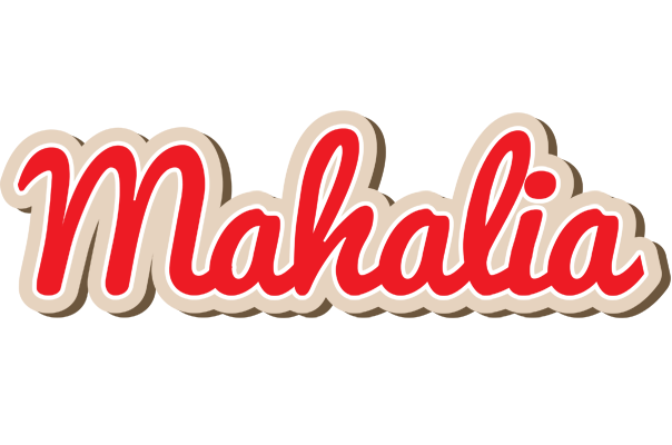 Mahalia chocolate logo