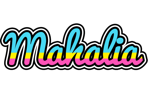 Mahalia circus logo