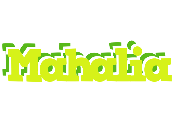 Mahalia citrus logo