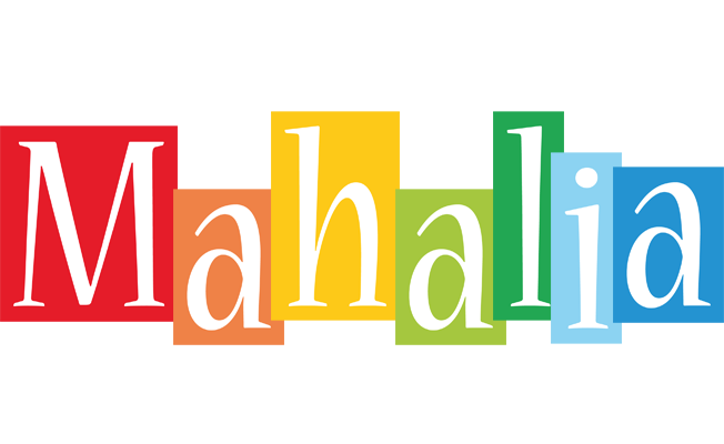 Mahalia colors logo