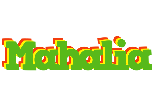 Mahalia crocodile logo