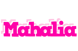 Mahalia dancing logo