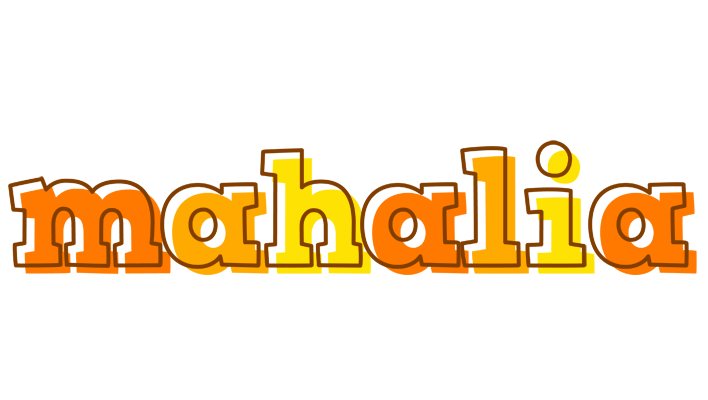 Mahalia desert logo