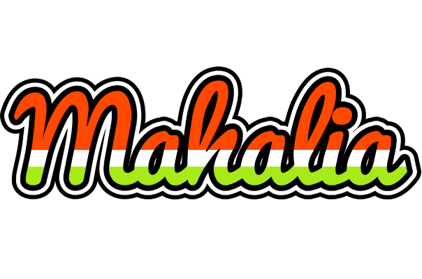 Mahalia exotic logo