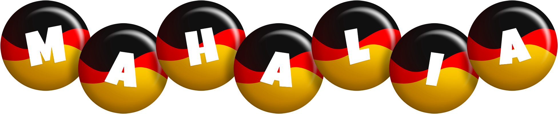 Mahalia german logo