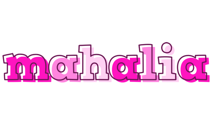Mahalia hello logo