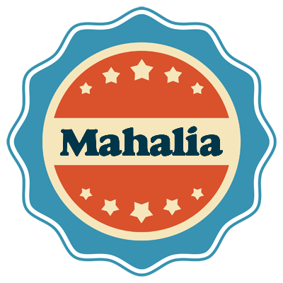 Mahalia labels logo