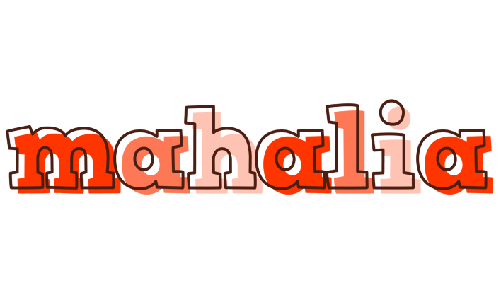 Mahalia paint logo
