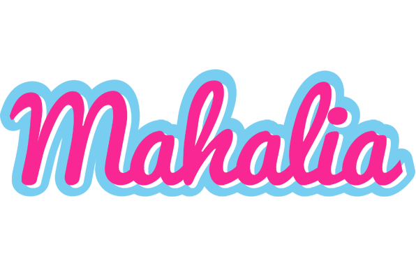 Mahalia popstar logo