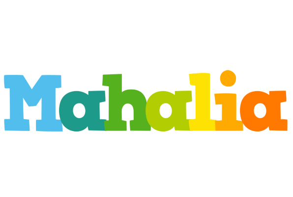 Mahalia rainbows logo