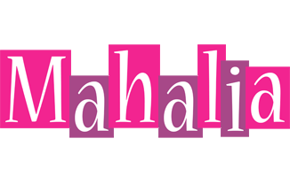 Mahalia whine logo