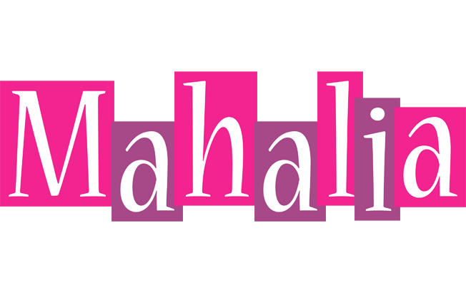 Mahalia whine logo