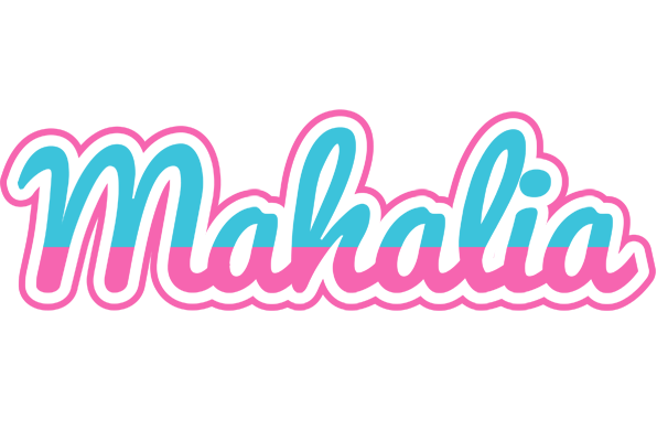 Mahalia woman logo