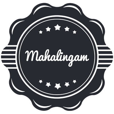 Mahalingam badge logo