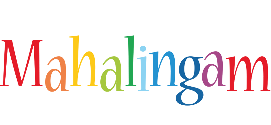 Mahalingam birthday logo