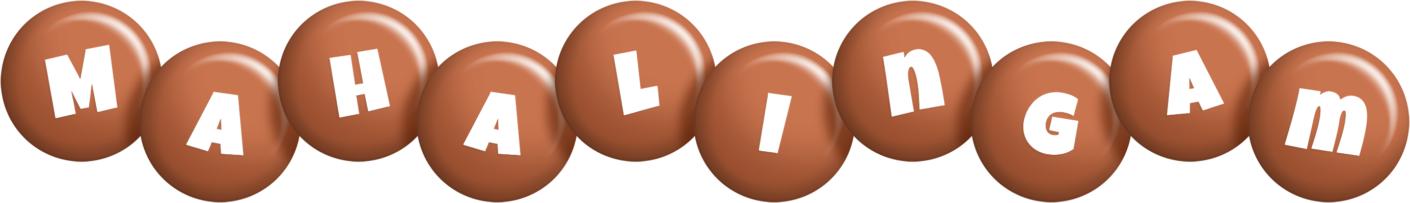 Mahalingam candy-brown logo