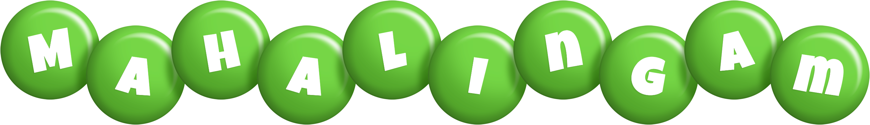 Mahalingam candy-green logo