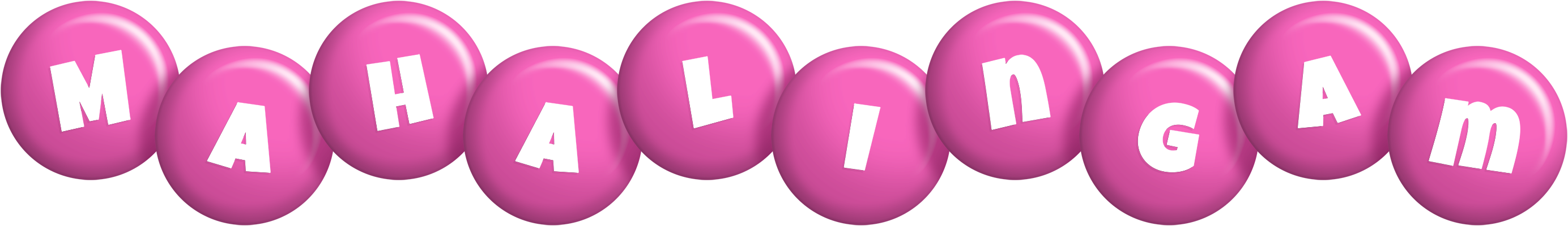 Mahalingam candy-pink logo