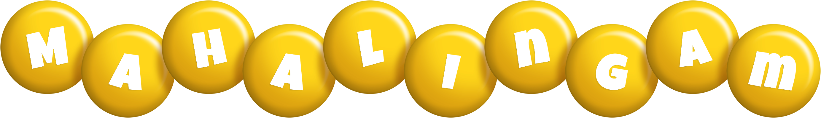 Mahalingam candy-yellow logo