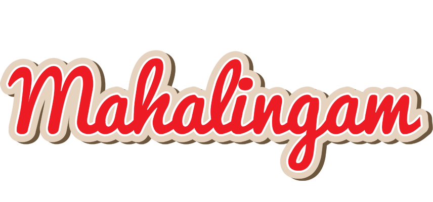 Mahalingam chocolate logo