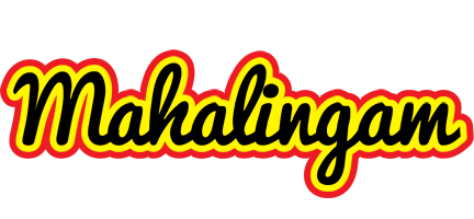 Mahalingam flaming logo