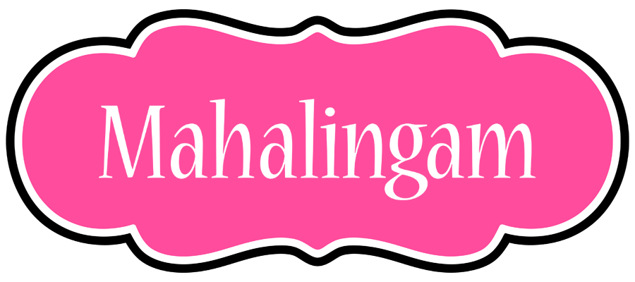 Mahalingam invitation logo