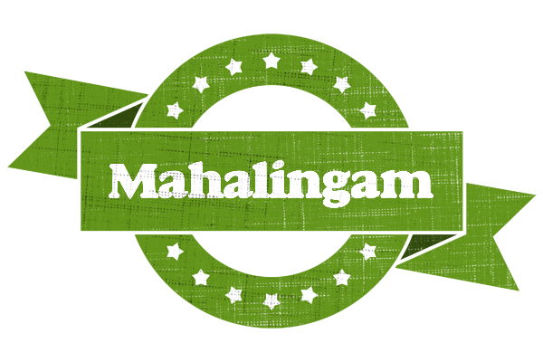 Mahalingam natural logo