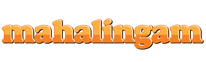 Mahalingam orange logo