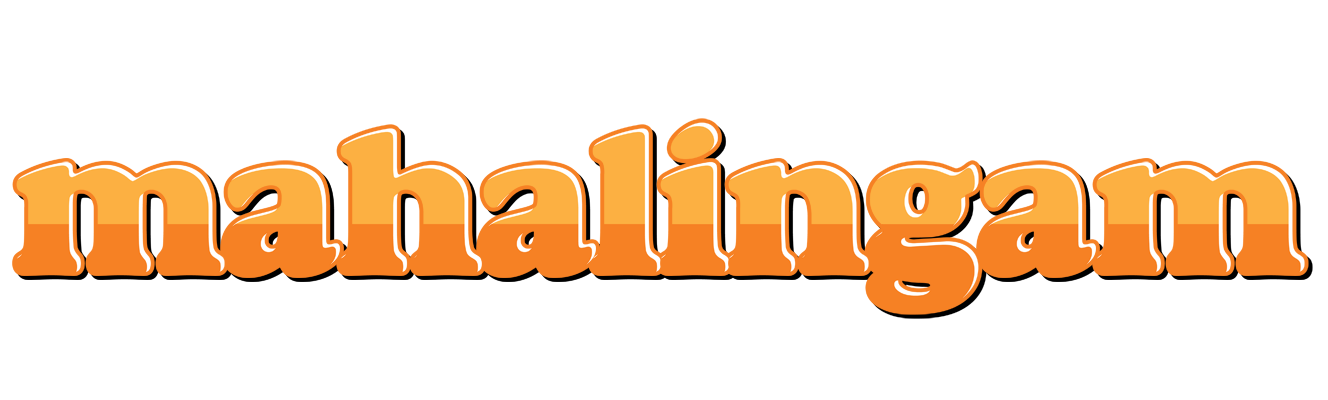 Mahalingam orange logo