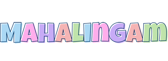 Mahalingam pastel logo