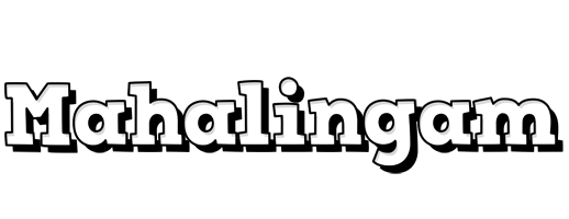 Mahalingam snowing logo