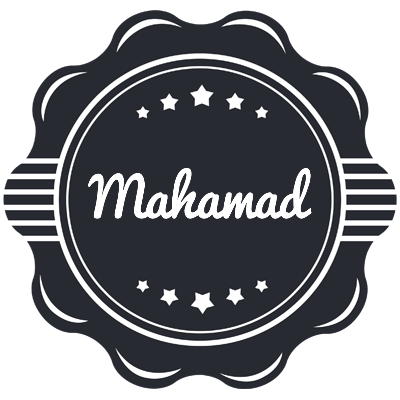 Mahamad badge logo