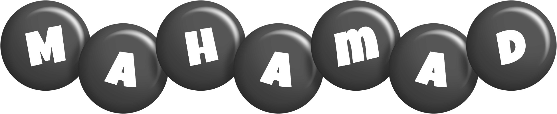 Mahamad candy-black logo
