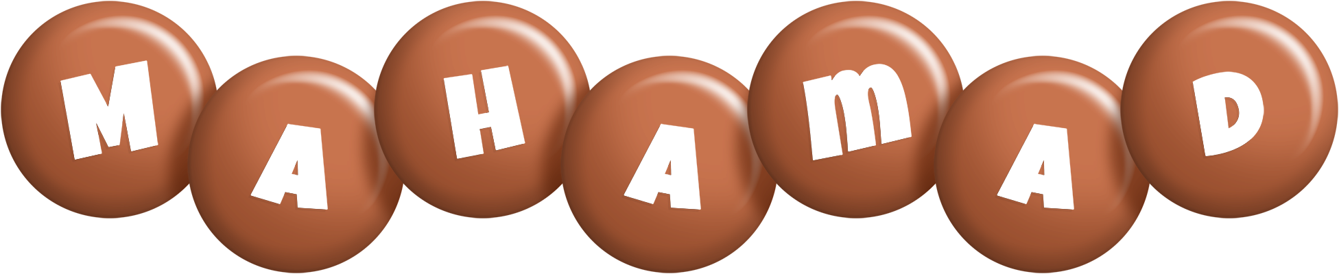 Mahamad candy-brown logo
