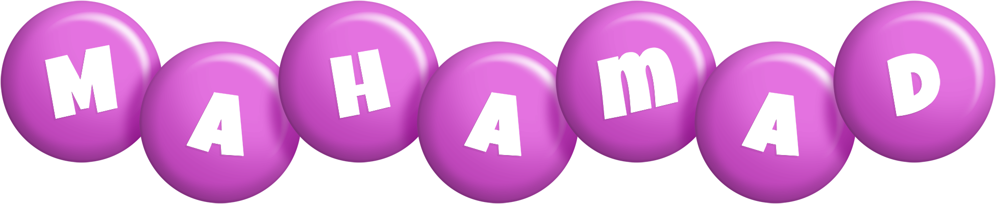 Mahamad candy-purple logo
