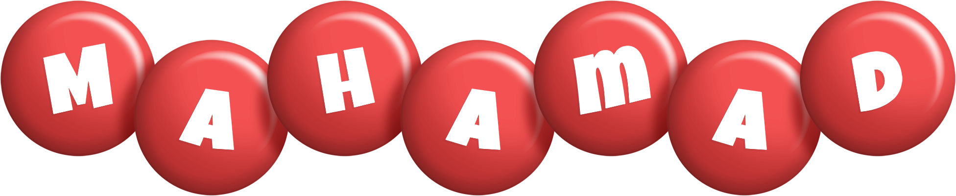 Mahamad candy-red logo