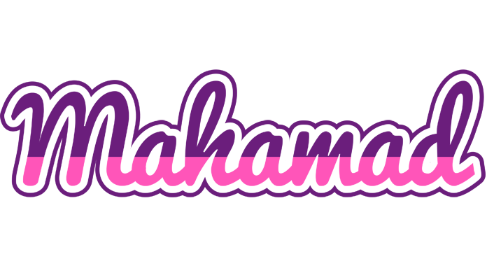 Mahamad cheerful logo