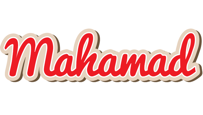 Mahamad chocolate logo
