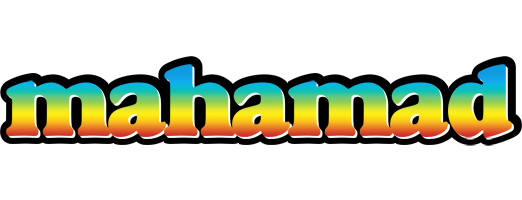 Mahamad color logo