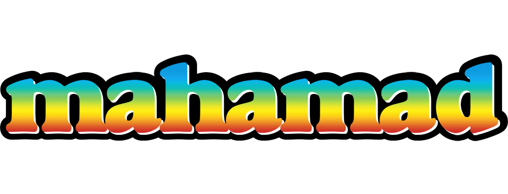Mahamad color logo
