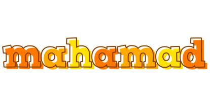 Mahamad desert logo