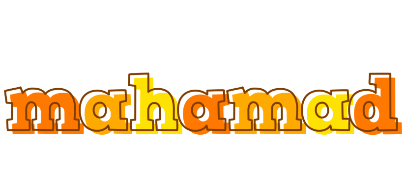 Mahamad desert logo