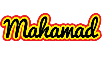 Mahamad flaming logo