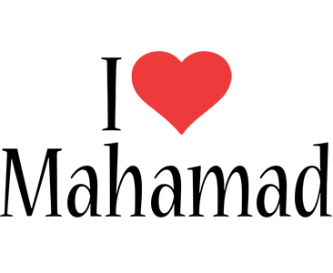 Mahamad i-love logo